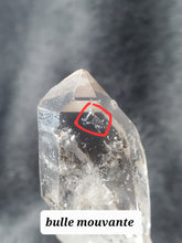 Charger l'image dans la galerie, Quartz fumé zoné enhydro sceptre pierre de collection