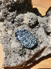 Charger l'image dans la galerie, Cabochon Obsidienne Neige