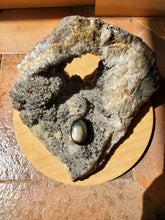 Charger l'image dans la galerie, Cabochon Obsidienne Dorée