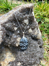 Charger l'image dans la galerie, Collier Obsidienne neige