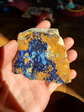 Charger l'image dans la galerie, Azurite (Cap Garonne, France) pierre de collection