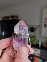 Charger l'image dans la galerie, Collier/Pendule Améthyste de Bransdberg - collaboration Soleil Noir créations