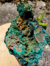Charger l'image dans la galerie, Dioptase Wulfénite Mimétite et Duftite (Mindouli, Congo) pierre de collection