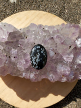 Charger l'image dans la galerie, Cabochon Obsidienne Neige