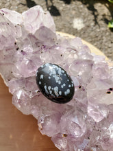 Charger l'image dans la galerie, Cabochon Obsidienne Neige