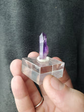 Charger l'image dans la galerie, Améthyste Enhydro Brandberg pierre de collection
