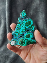 Charger l'image dans la galerie, Chrysocolle Malachite du Congo pierre de collection
