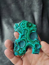 Charger l'image dans la galerie, Chrysocolle Malachite du Congo pierre de collection
