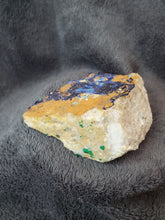 Charger l'image dans la galerie, Azurite et Malachite de Cap Garonne France pierre de collection
