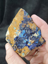 Charger l'image dans la galerie, Azurite et Malachite de Cap Garonne France pierre de collection
