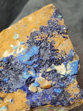 Charger l'image dans la galerie, Azurite et Malachite de Cap Garonne France pierre de collection
