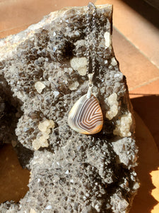 Collier Agate du Botswana