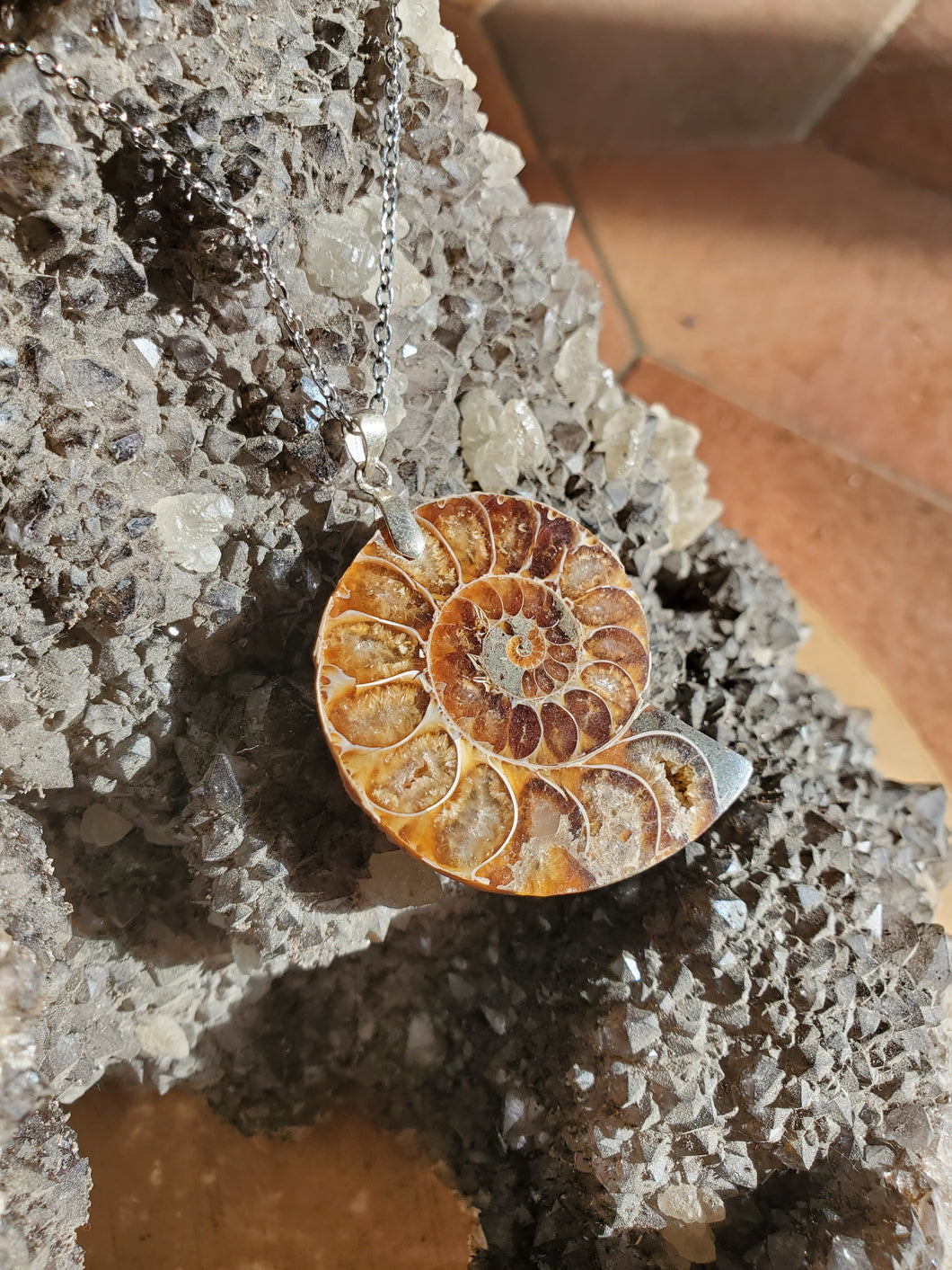 Collier Ammonite