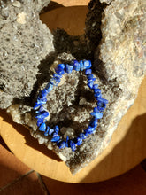 Charger l&#39;image dans la galerie, Bracelet Lapis Lazuli baroque
