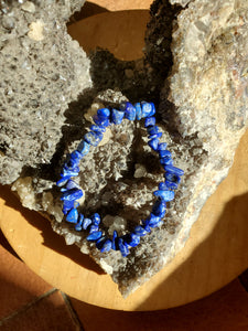 Bracelet Lapis Lazuli baroque