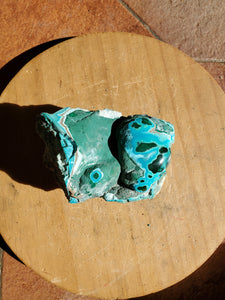 Chrysocolle Malachite (Congo) pierre de collection