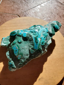 Chrysocolle Malachite (Congo) pierre de collection