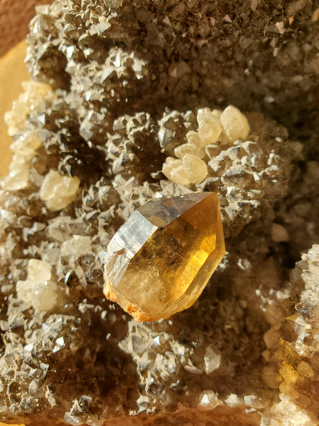 Citrine naturelle (Congo) pierre de collection