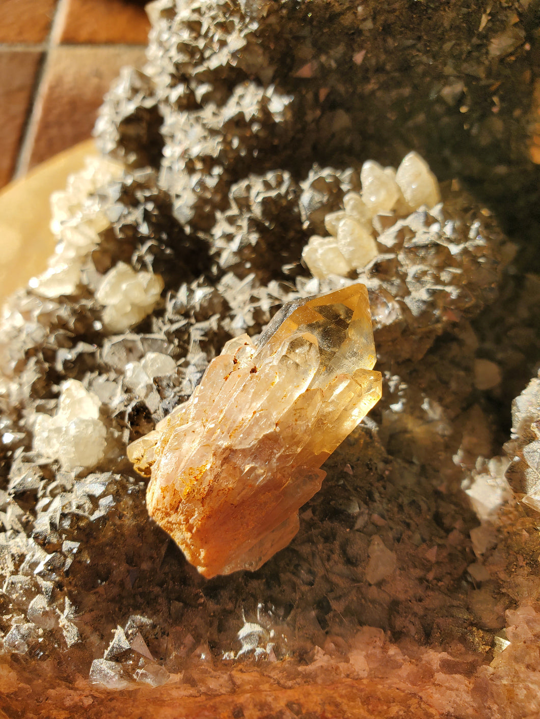 Citrine naturelle (Congo) pierre de collection