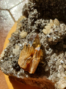 Citrine naturelle (Congo) pierre de collection