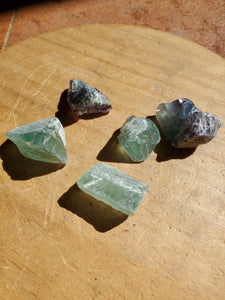 Fluorite pierres brutes