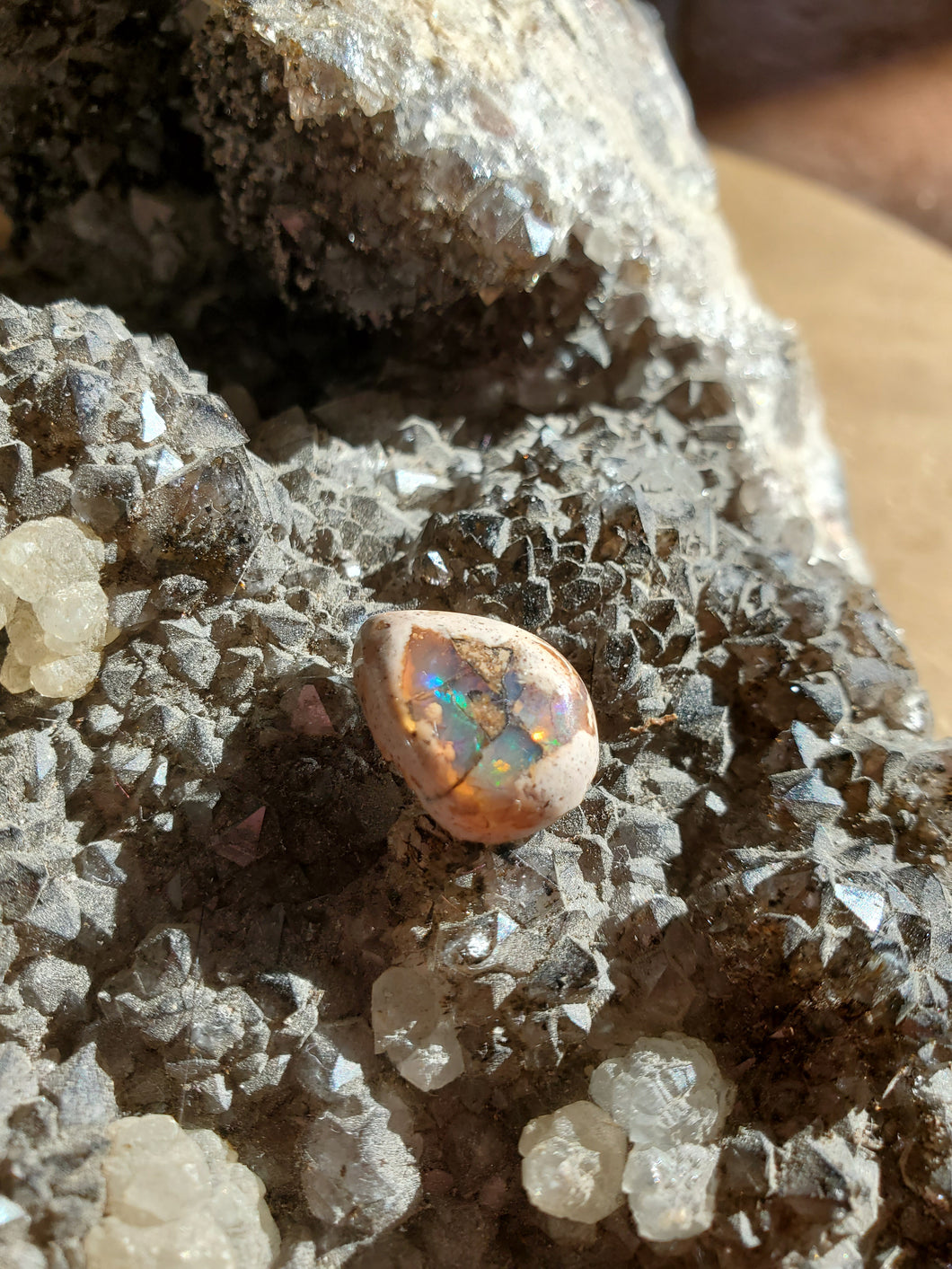 cabochon Opale Cantera (Mexique)