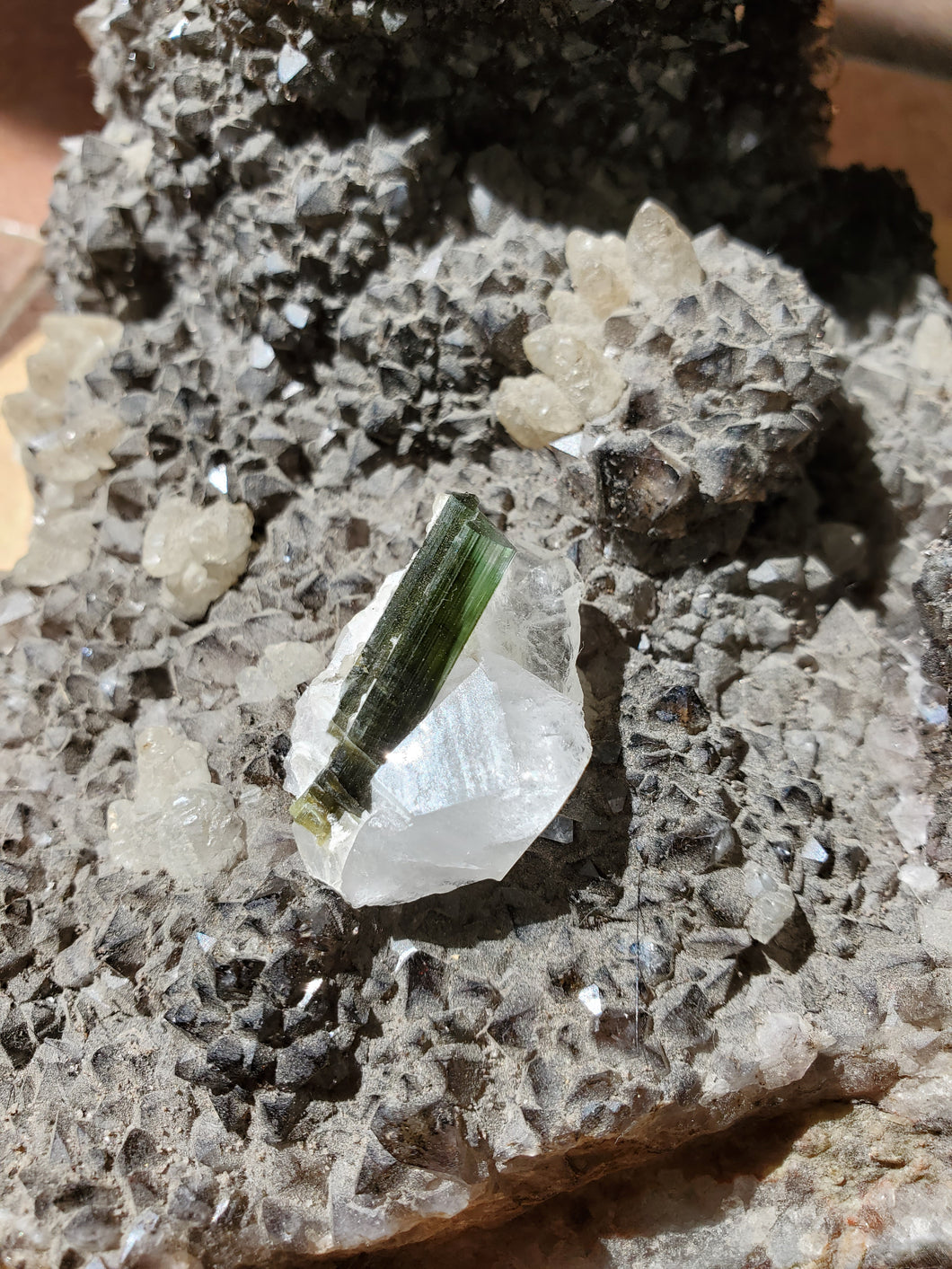 Tourmaline Verdelite (Pakistan) pierre de collection