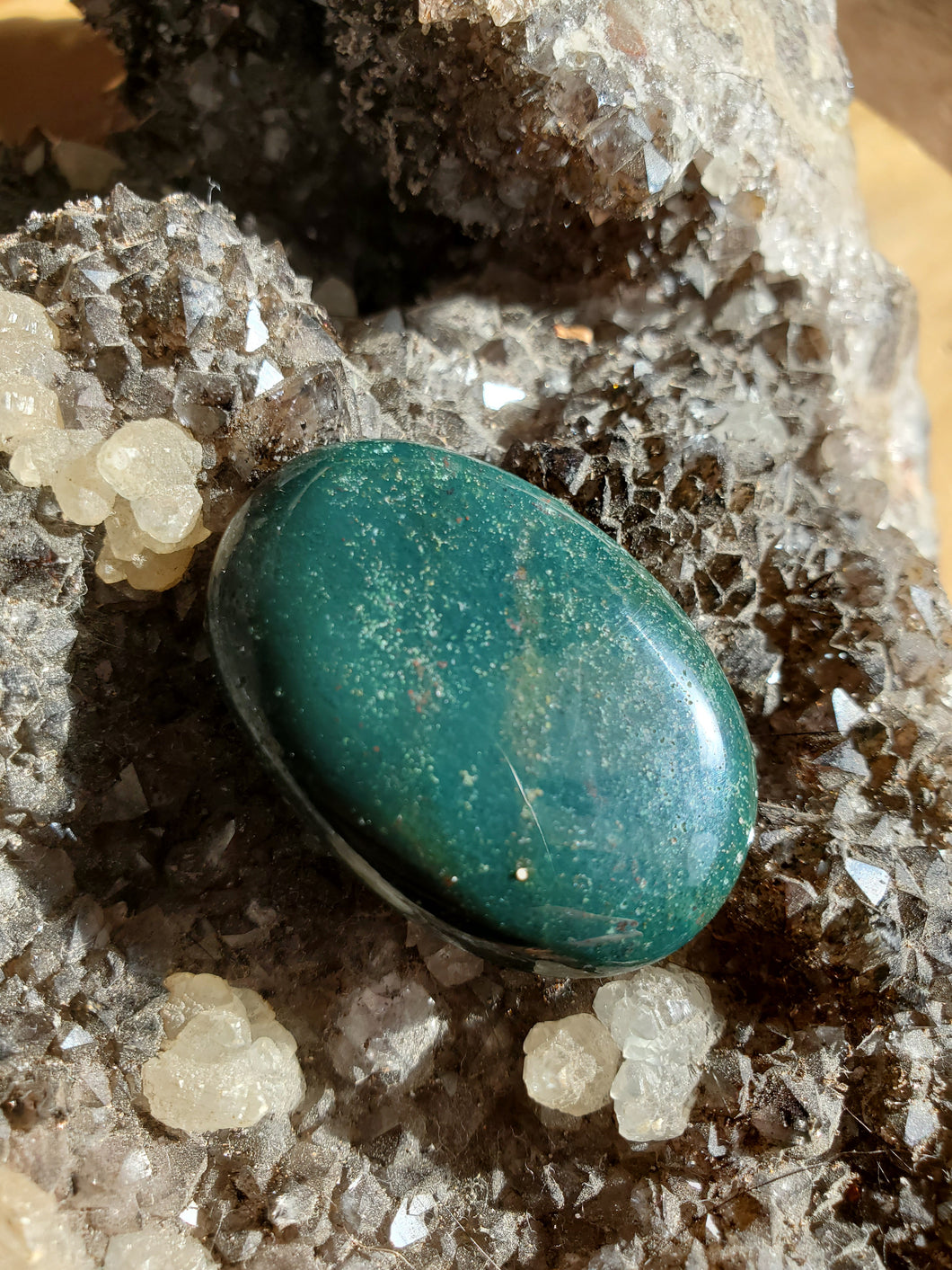 Cabochon Jaspe Héliotrope