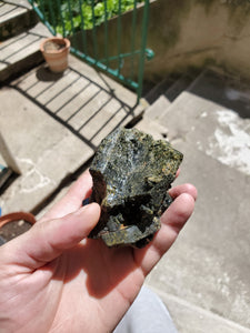 Epidote tabulaire (Pakistan) pierre de collection