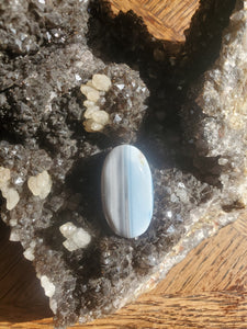 Cabochon Opale Bleue