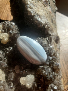 Cabochon Opale Bleue