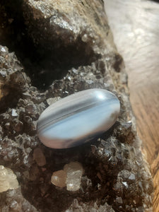 Cabochon Opale Bleue