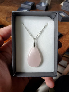 Collier Quartz Rose