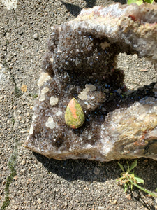 Cabochon Unakite