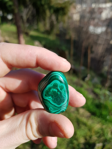 Malachite pierres roulées